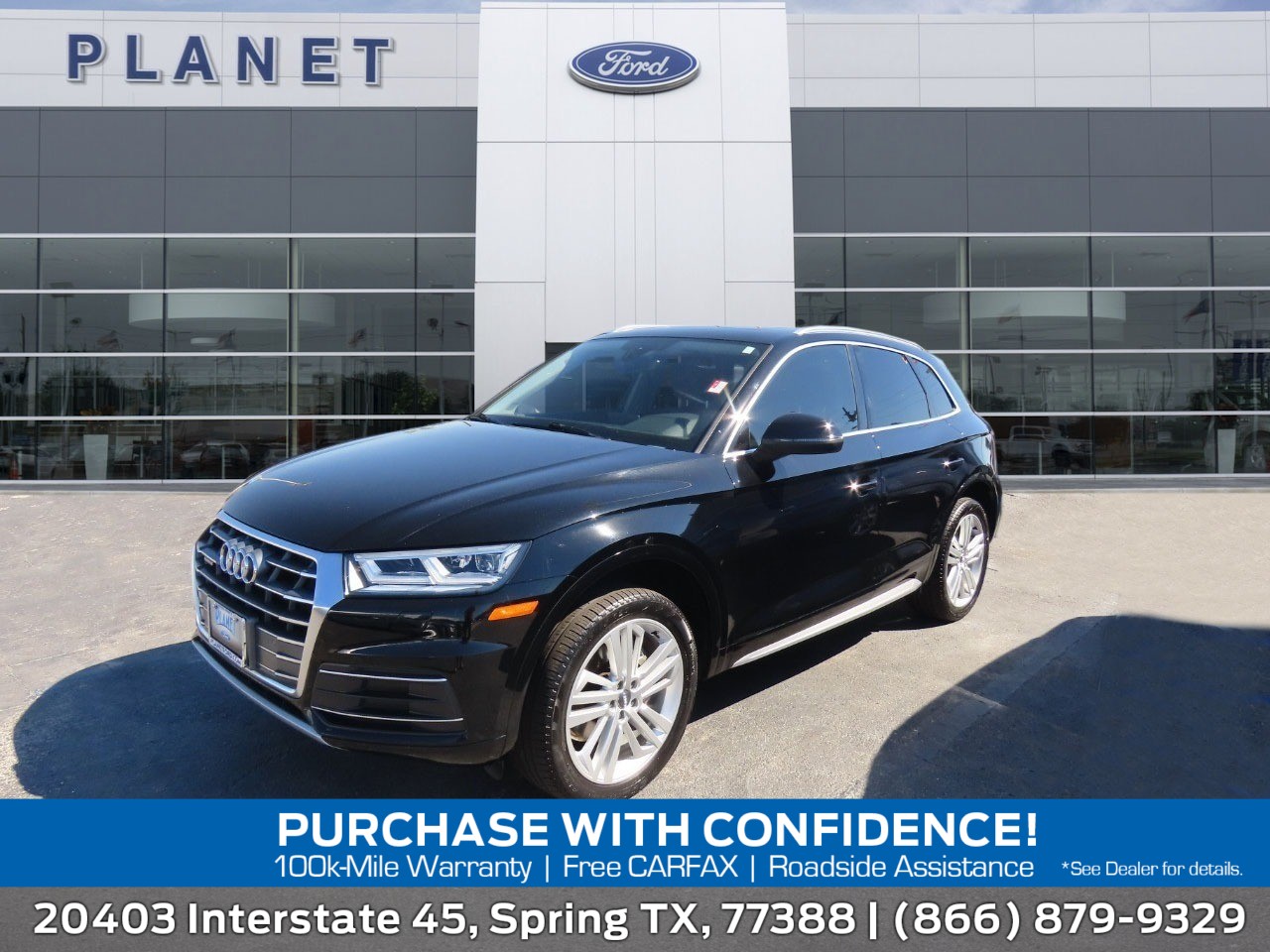 used 2018 Audi Q5 car, priced at $23,999