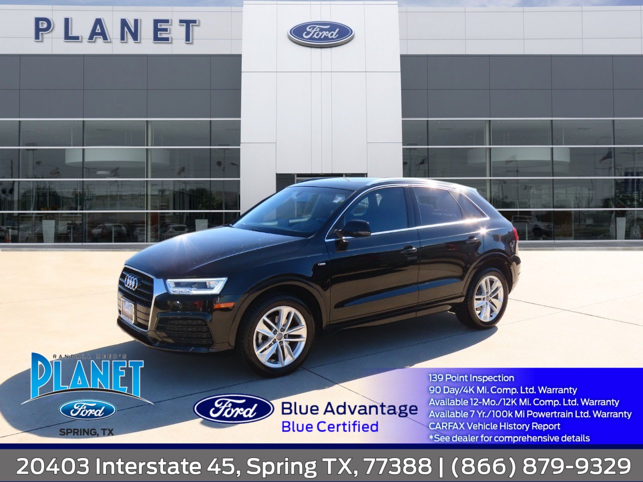 used 2018 Audi Q3 car, priced at $16,999