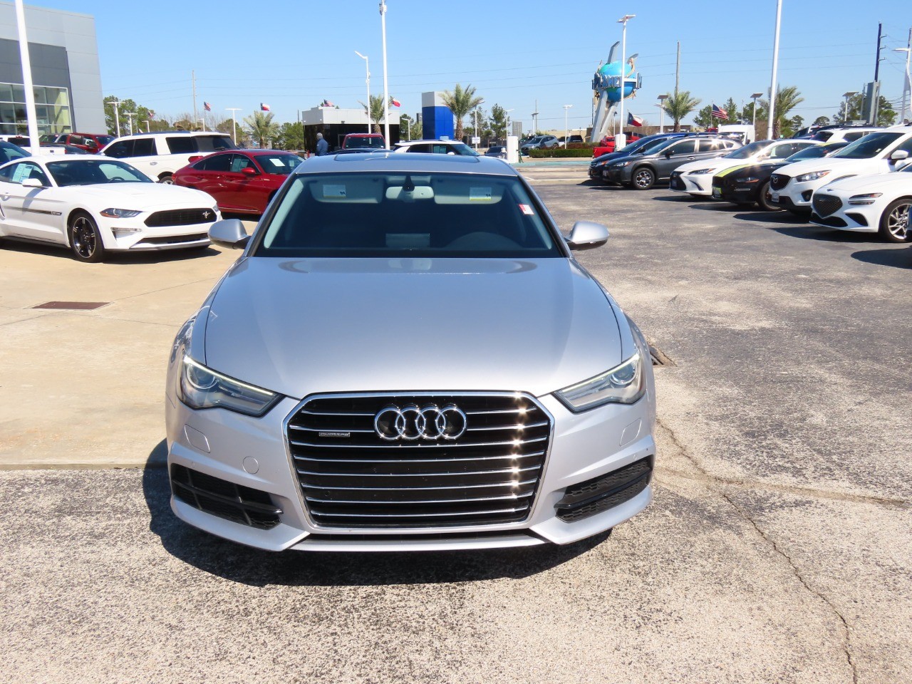 used 2018 Audi A6 car, priced at $19,999