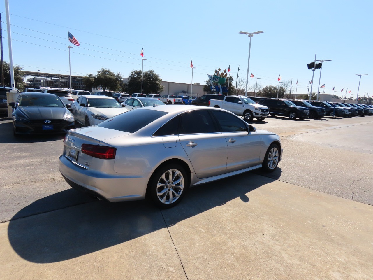 used 2018 Audi A6 car, priced at $19,999