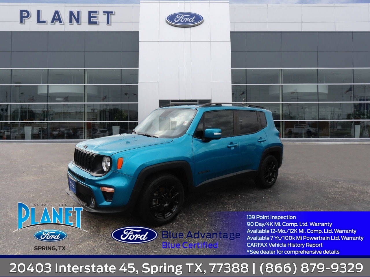 used 2020 Jeep Renegade car, priced at $17,999