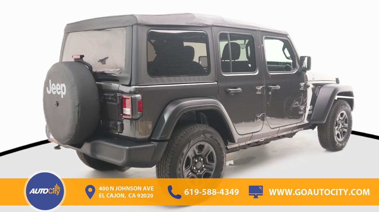 used 2021 Jeep Wrangler car, priced at $32,500