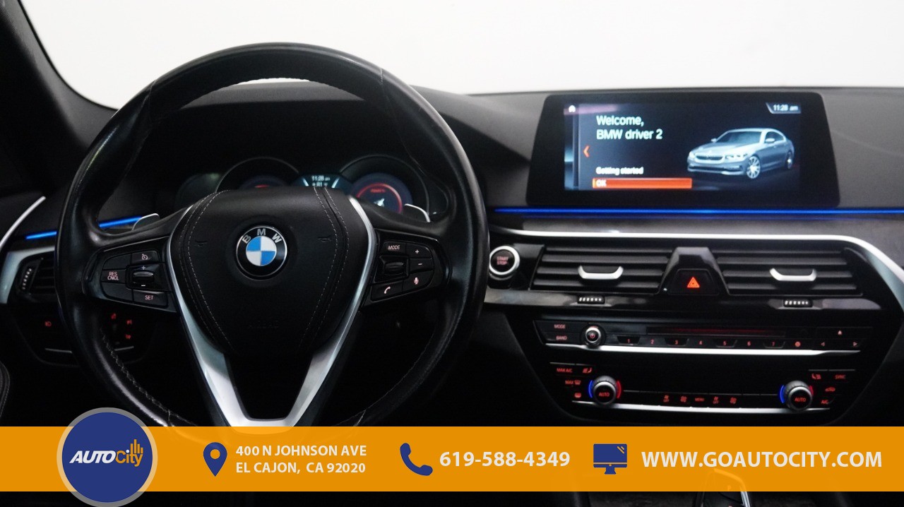 used 2018 BMW 5-Series car, priced at $16,500