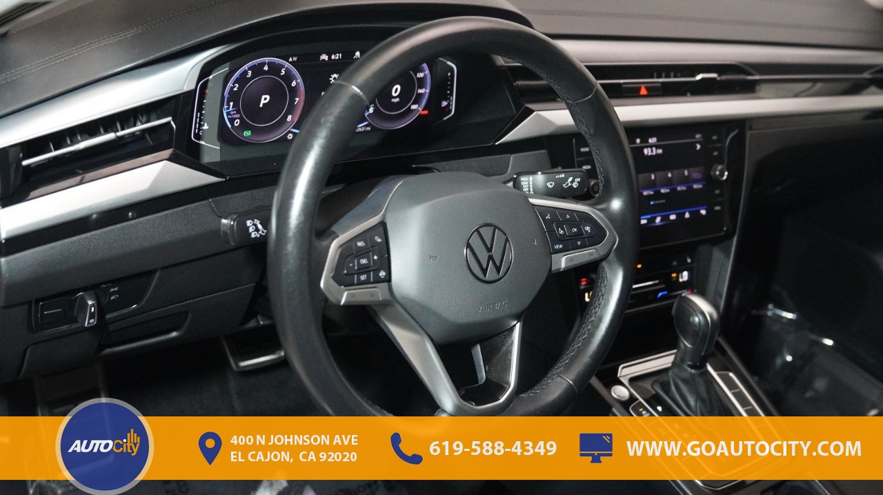 used 2021 Volkswagen Arteon car, priced at $21,500