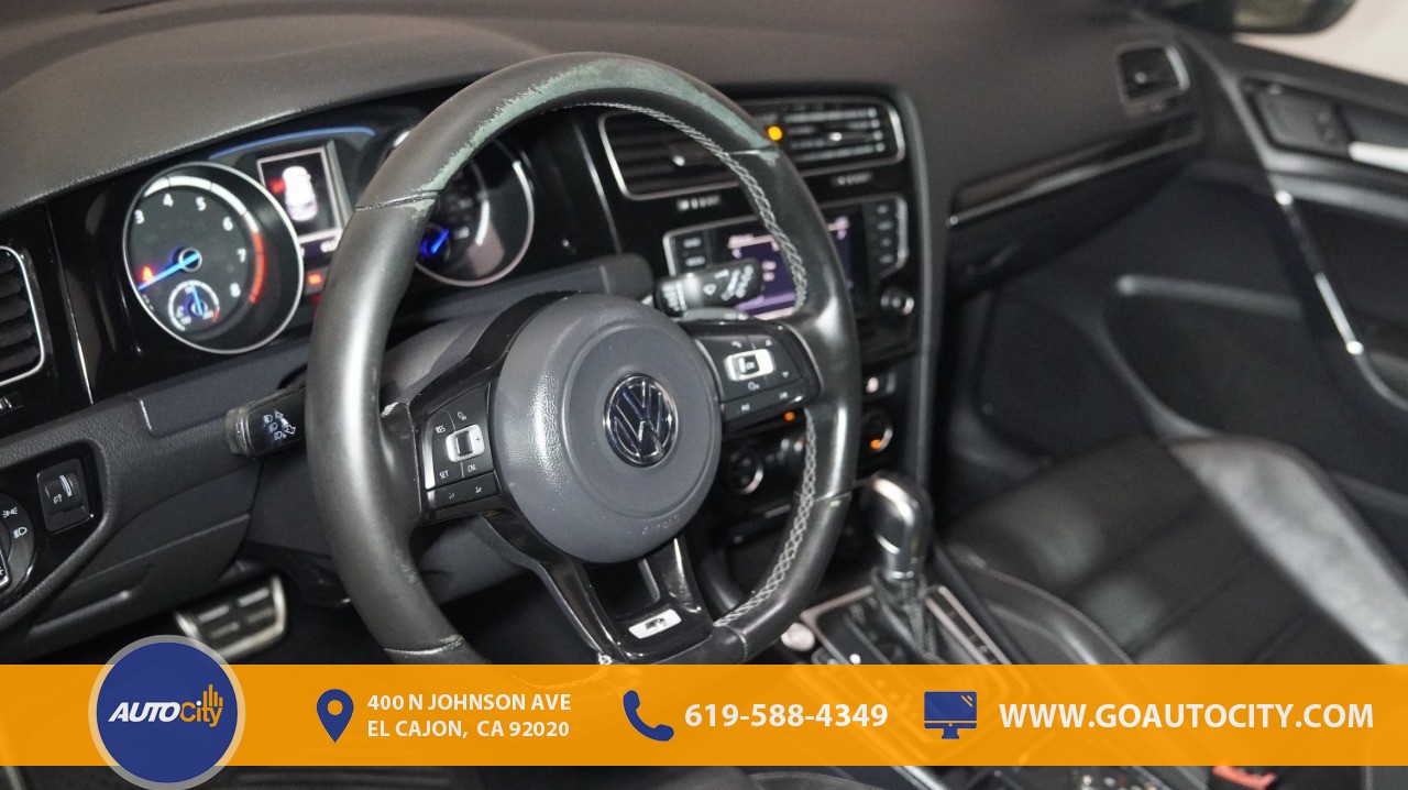 used 2015 Volkswagen Golf R car, priced at $16,500