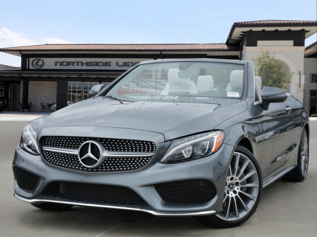 used 2018 Mercedes-Benz C-Class car, priced at $34,900